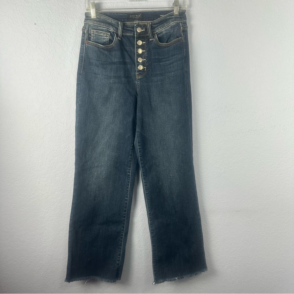 Judy Blue Women’s Wide Leg Jeans Contemporary 5/27